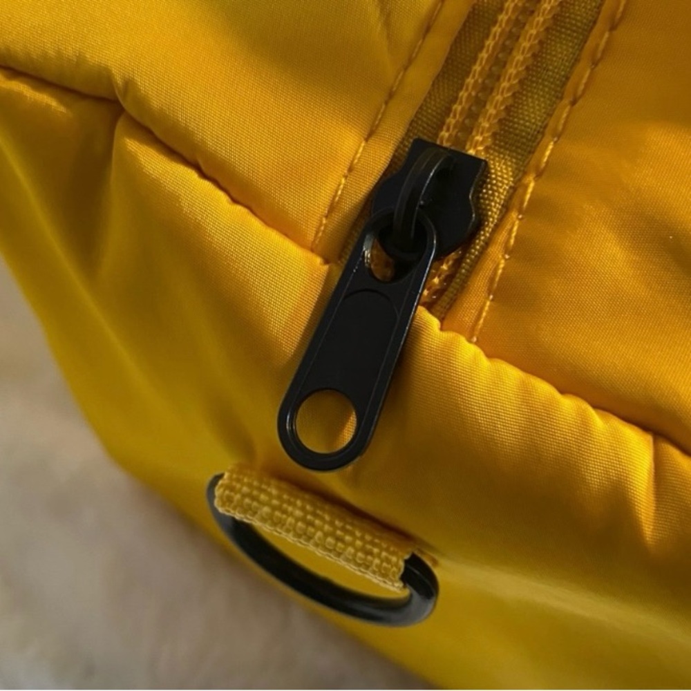 DISNEY Mickey Mouse Insulated Backpack in Yellow with Hanging Legs. - Picture 5 of 5